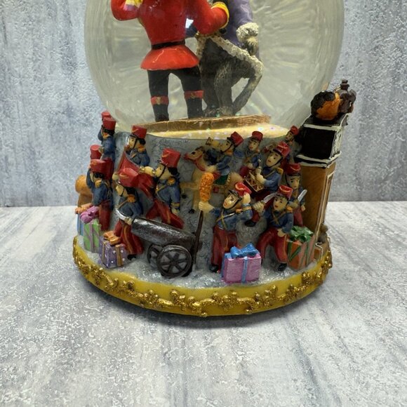 Nutcracker Suite March Musical Snow Globe Rat King Official Ballet Gift Sankyo - Picture 8 of 10